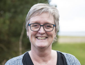 Sekretær på Venø Efterskole Lisbeth Christensen