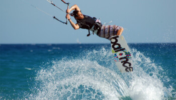 Efterskole på Linjerejse med kitesurfing